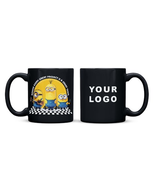 Great team sublimation mug- Black